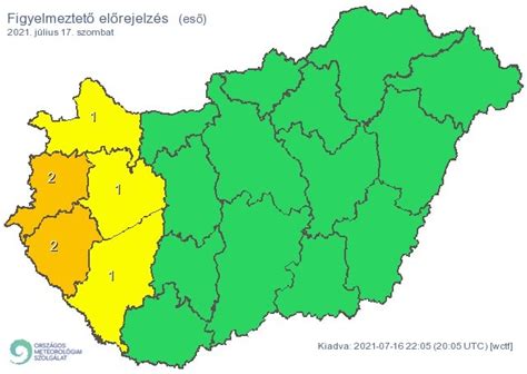 7 napos időjárás előrejelzés Hatvan